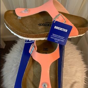 Peach Birkenstock , size 11